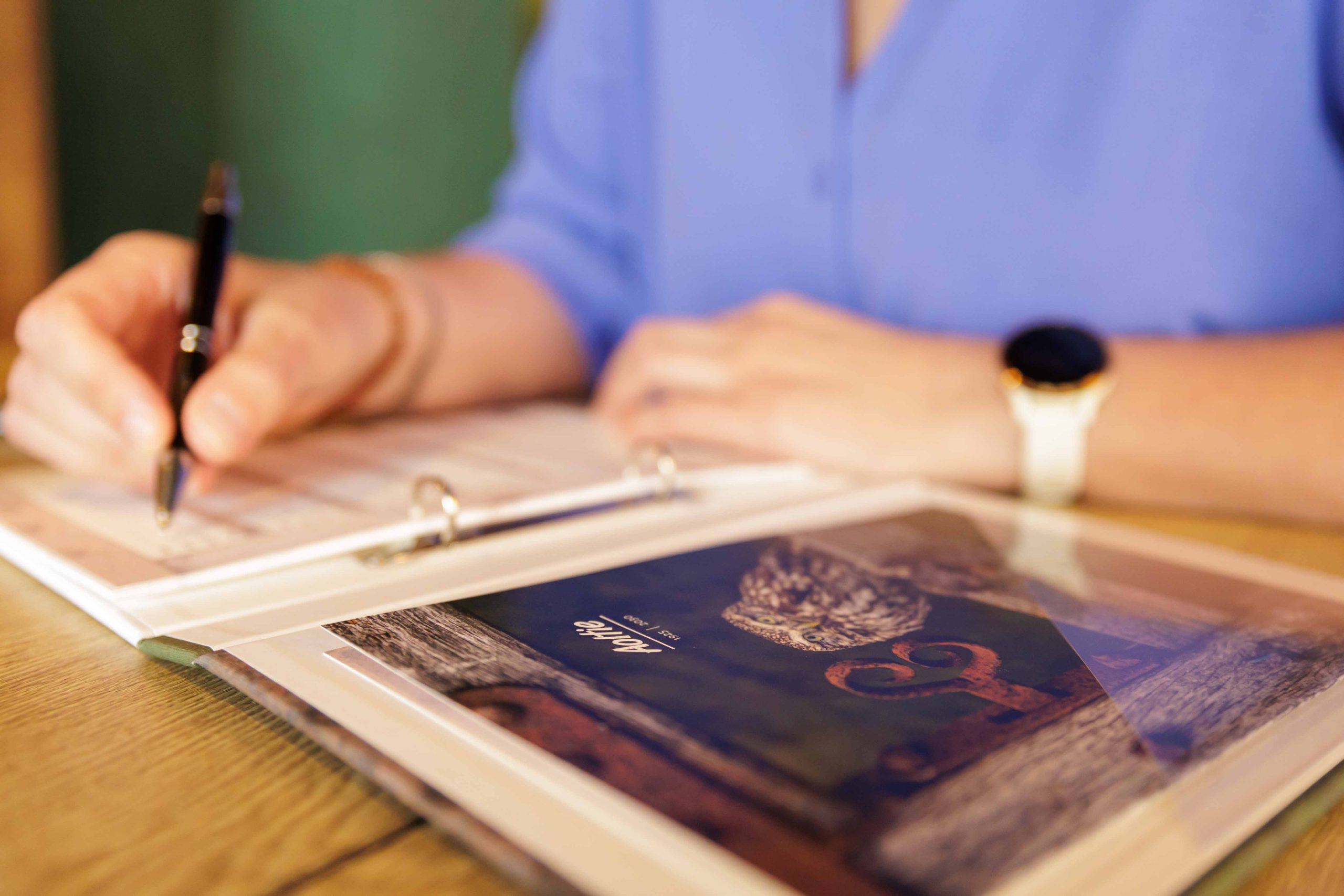 Week van het afscheid.